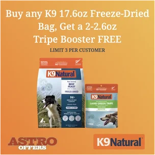 K9 Natural | FREE 2…