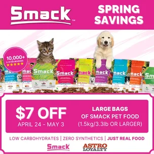 Smack | $7.00 OFF L…