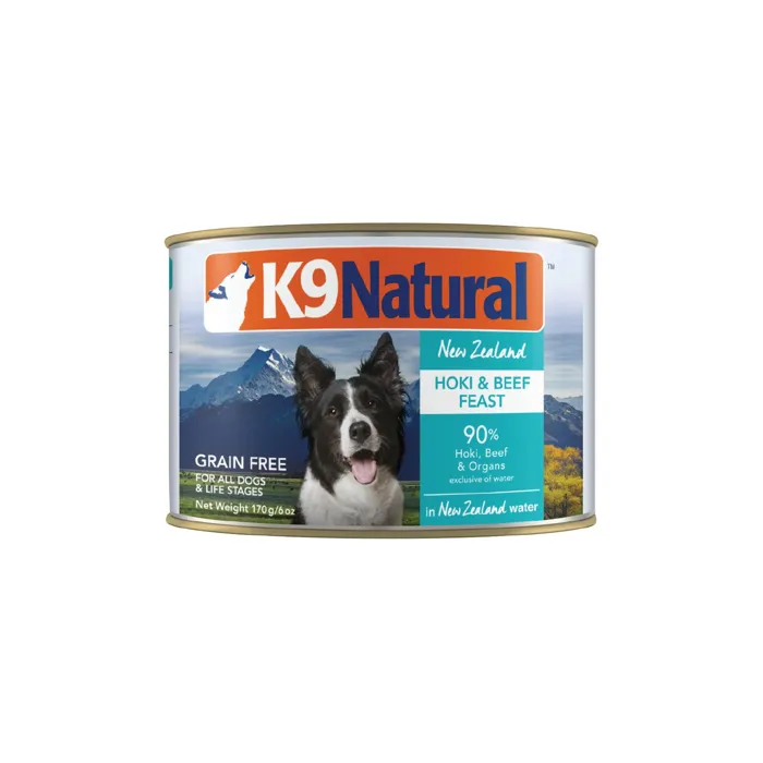 K9 Natural Beef & Hoki 6oz
