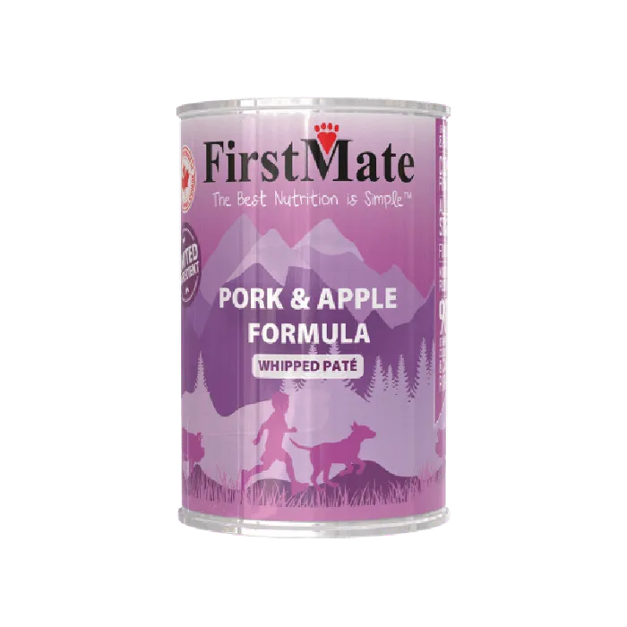 Firstmate Limited Ingredient Pork & Apple Formula for Dogs 12.2oz