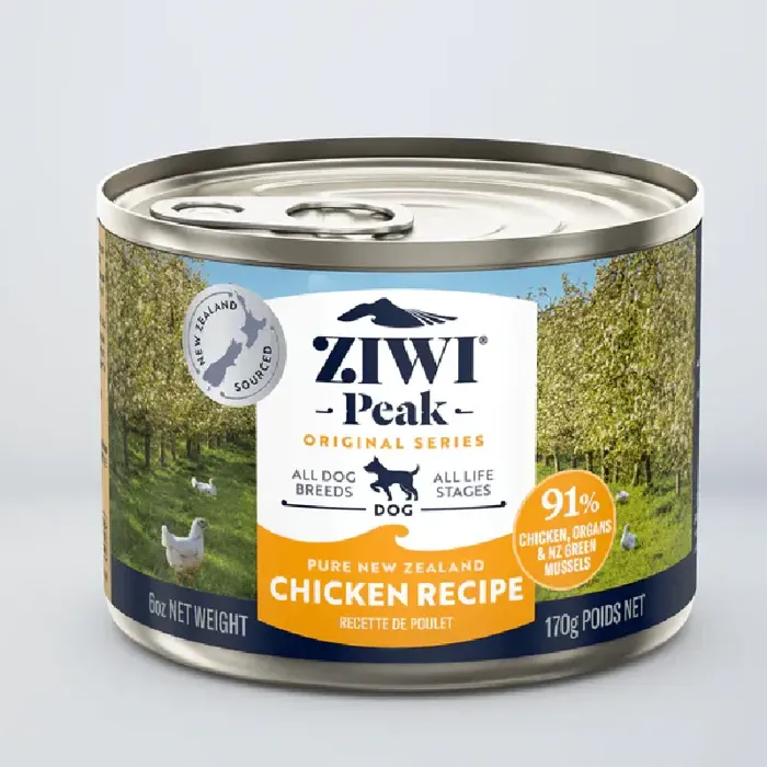Pure New Zealand Chicken Recipe Can Dog Food 6-oz