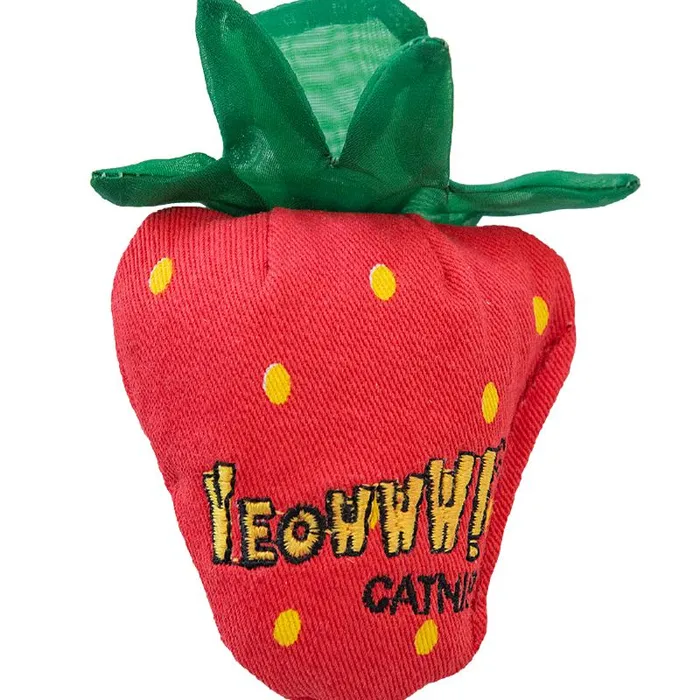 Strawberry Catnip Toy