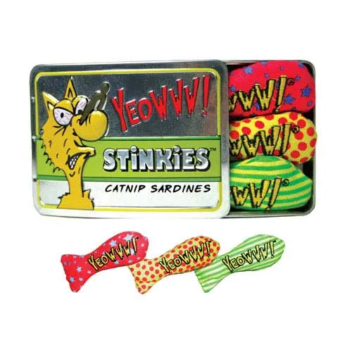 Yeowww! Stinkies Sardine Trio
