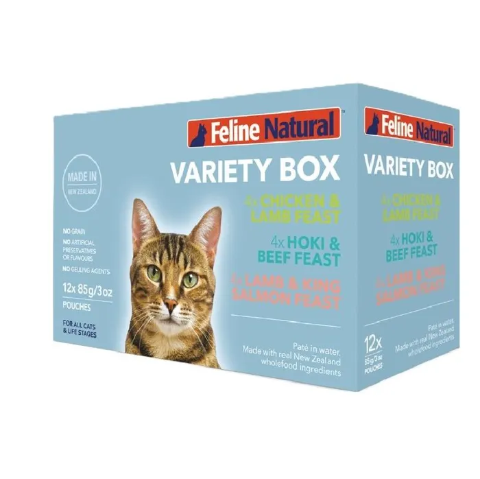 K9 Natural Cat Pouch Variety 3 Oz 12/box