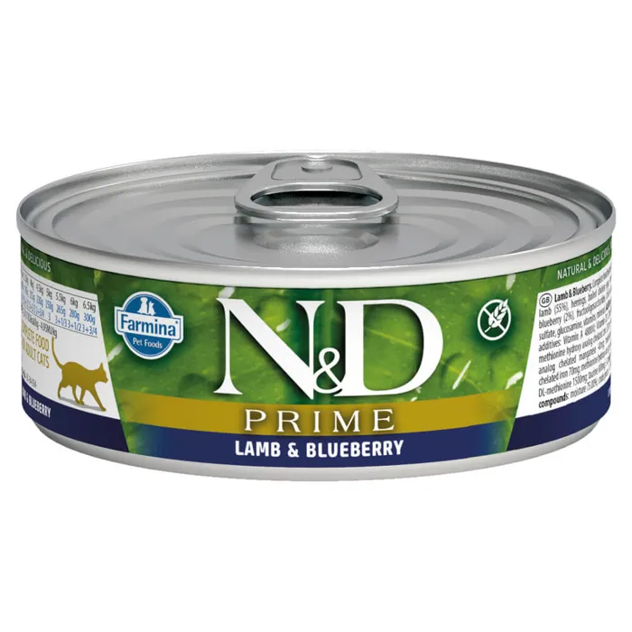 Farmina N&d Cat Prime Lamb & Blueberry 2.5-oz