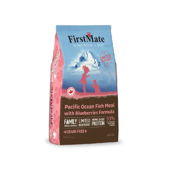 Firstmate Pacific Ocean Fish With Blueberries Cat Food 10 Lb