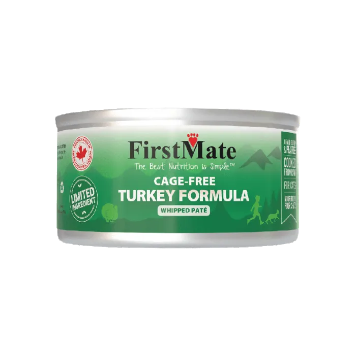Firstmate Limited Ingredient Cage-Free Turkey Formula for Cats 5.5-oz