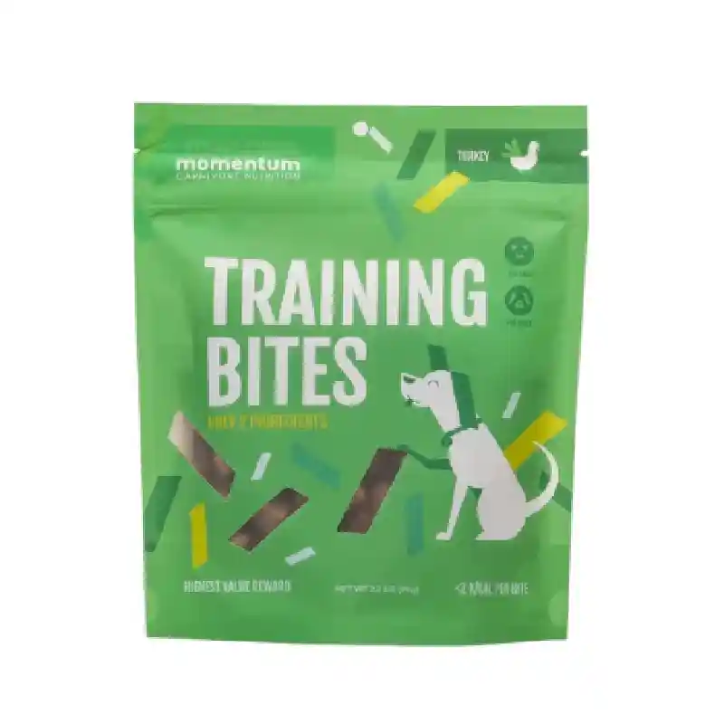 Momentum Treats Training Bites Turkey 2.5oz