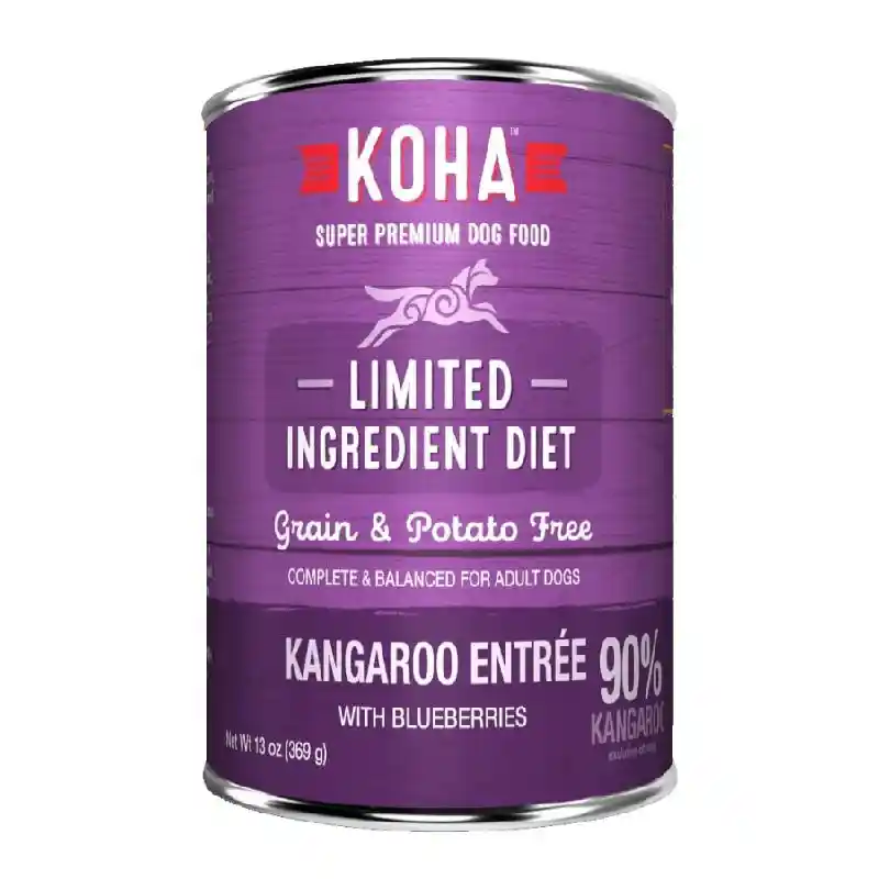 Koha Dog Limited Ingredient Diet Grain Free Wild Kangaroo Pate Can 13 Oz