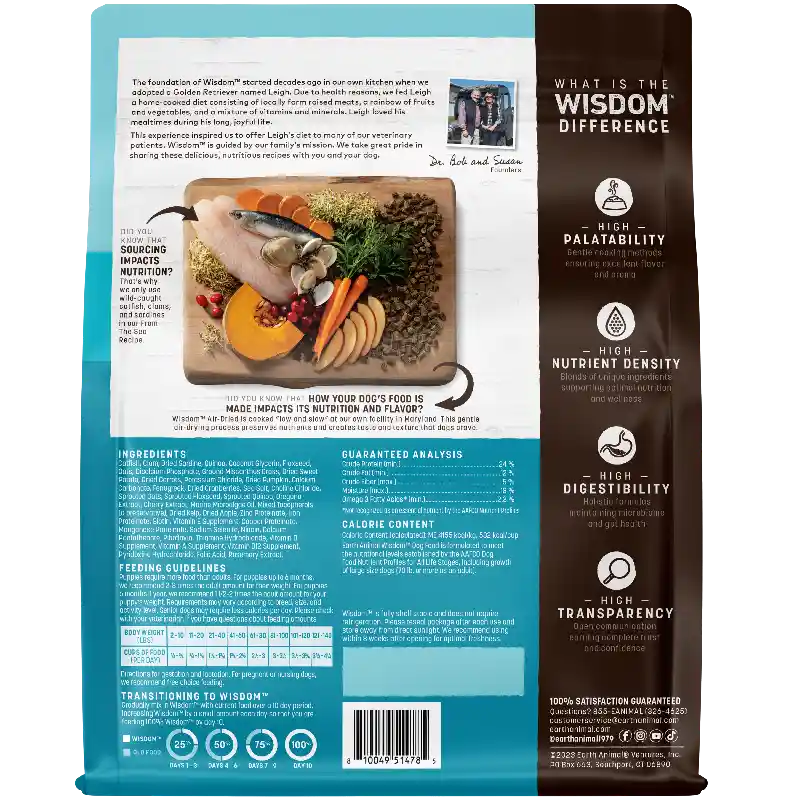 Wisdom Air-Dried From The Sea Recipe for Dogs 2-lb