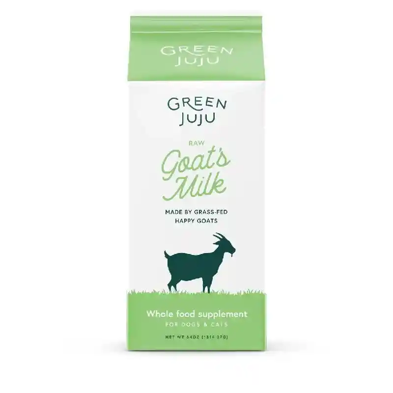 Frozen Raw Grass-Fed Goat’s Milk Whole Food Supplement for Dogs and Cats