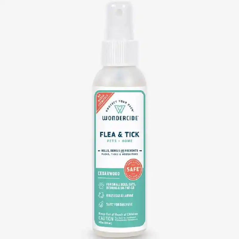 Cedarwood F&T Spray for Pets + Home w/ Nat Essential Oils 4-oz