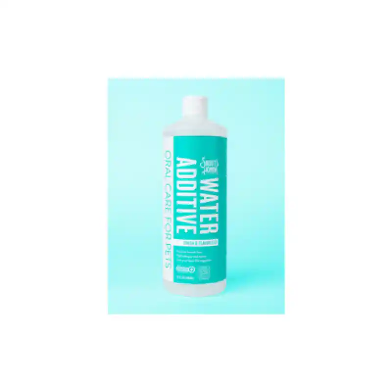 Brushless Oral Care Flavorless Water Additive for Dogs & Cats 32-oz