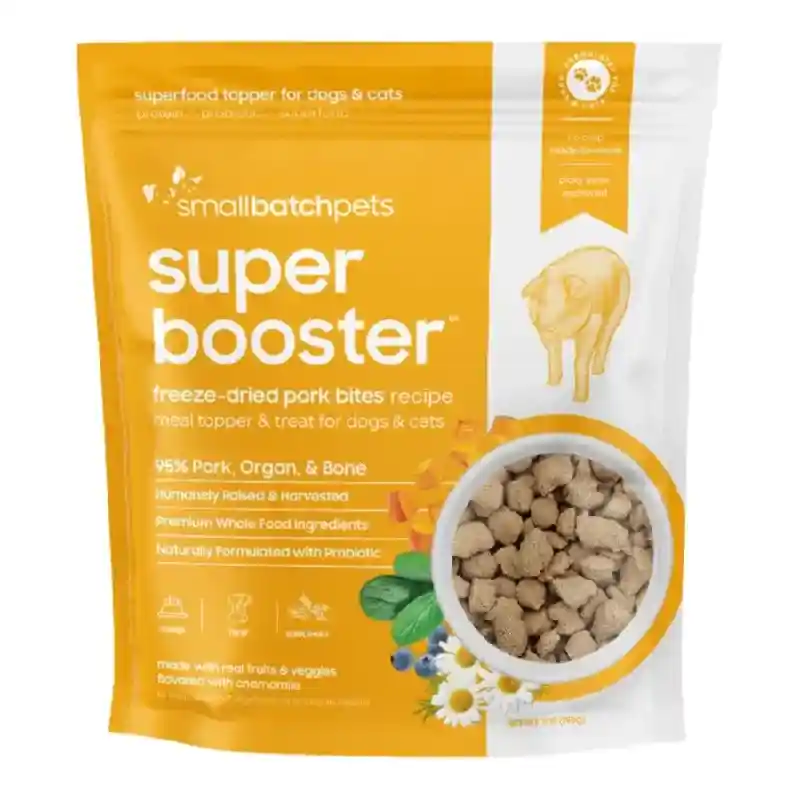 Super Booster Freeze-Dried Pork Bites 7-oz