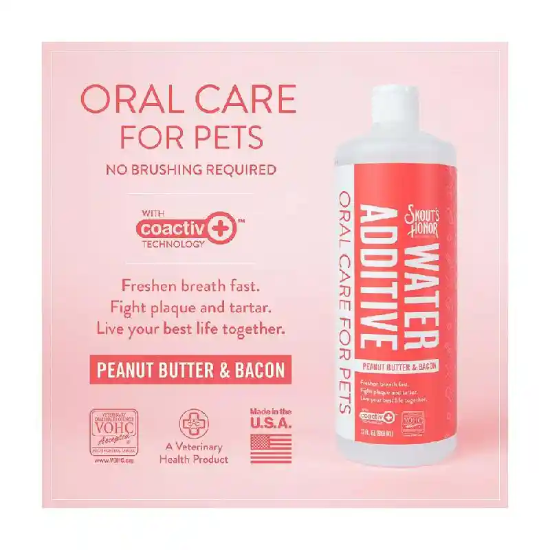 Skout's Honor Oral Care Peanut Butter & Bacon 32oz