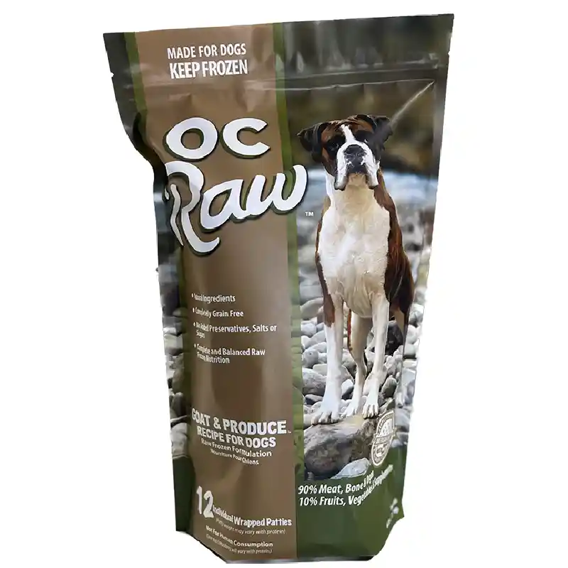 Frozen Goat & Produce Recipe for Dogs 6-lb