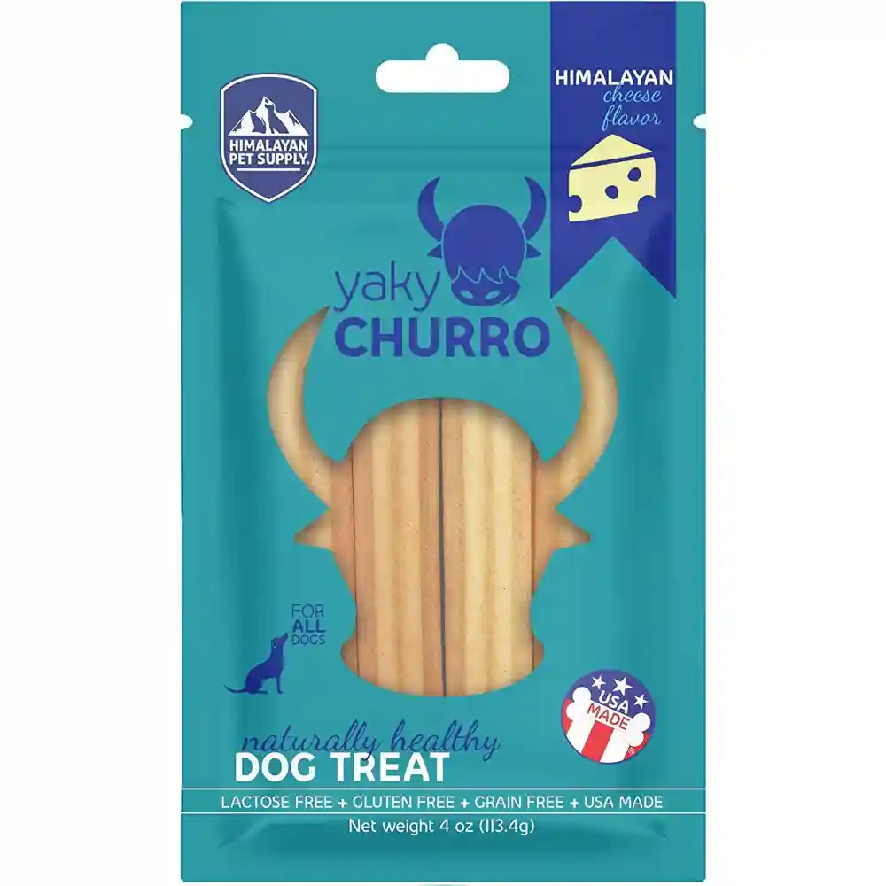 Cheese Churro For Dogs of All Sizes 4-oz (4-pack)