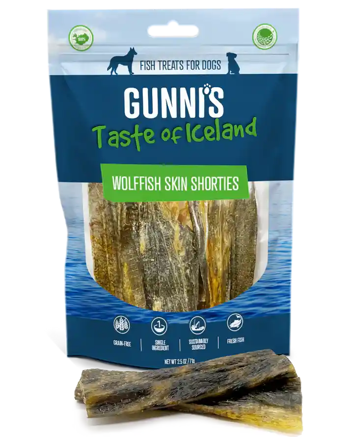 Gunni's Wolffish Skin Shorties 2.5-oz