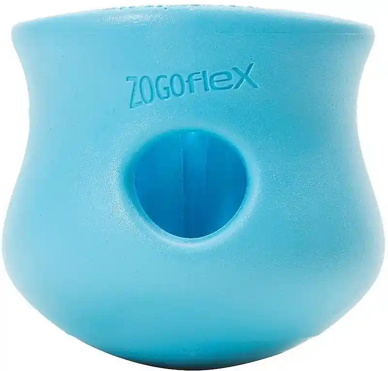 West Paw Toppl Aqua Blue Small