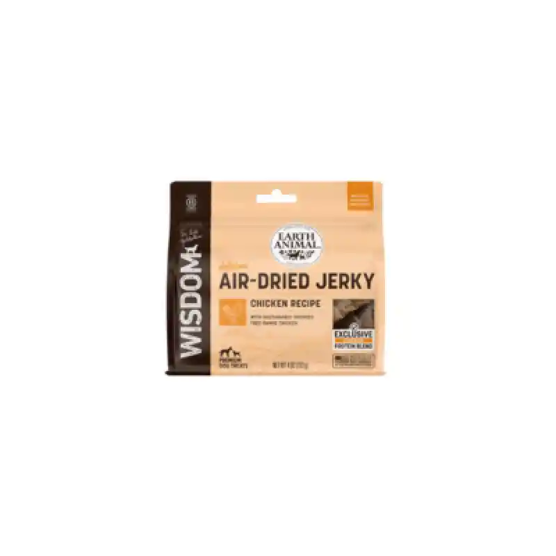 Wisdom Air-Dried Ckn Jerky 4-oz