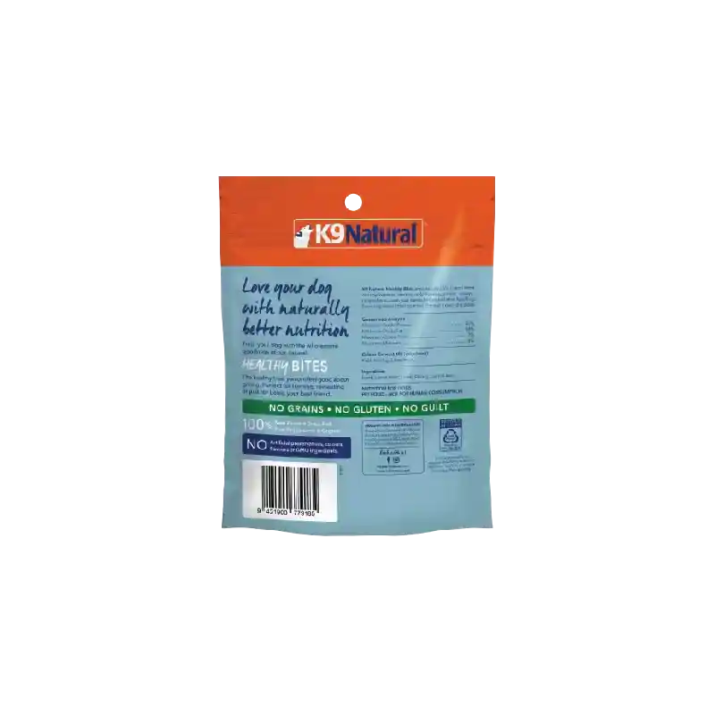 K9 Natural New Zealand GRass-Fed Lamb & Organs Healthy Bites for Dogs 1.8 Oz