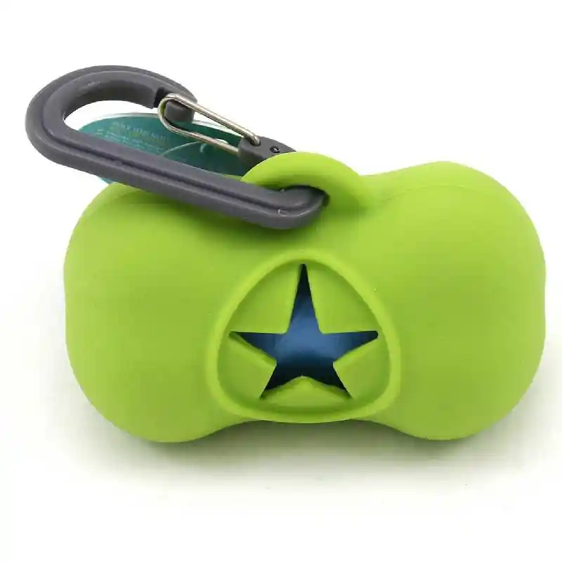Messy Mutts Waste Bag Holder Green