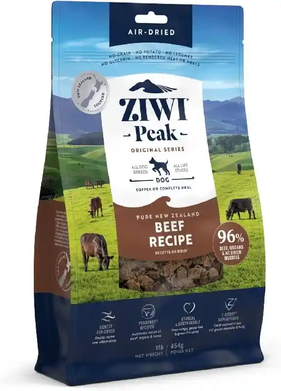 Ziwi Peak Air-Dried BEEf 16-oz