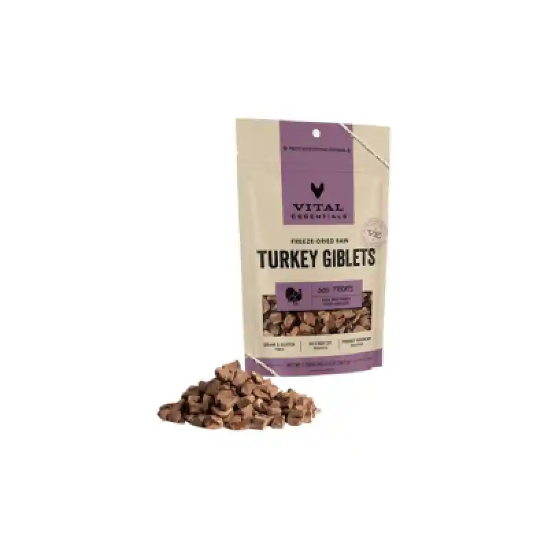 Vital Essentials Turkey Giblets for Dogs 2oz