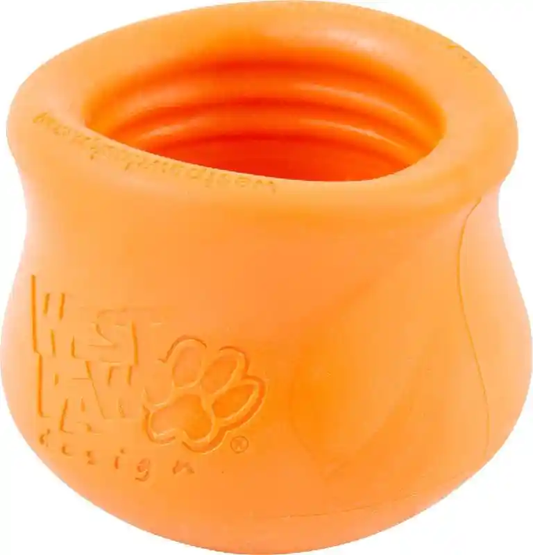 West Paw Toppl Tangerine Large
