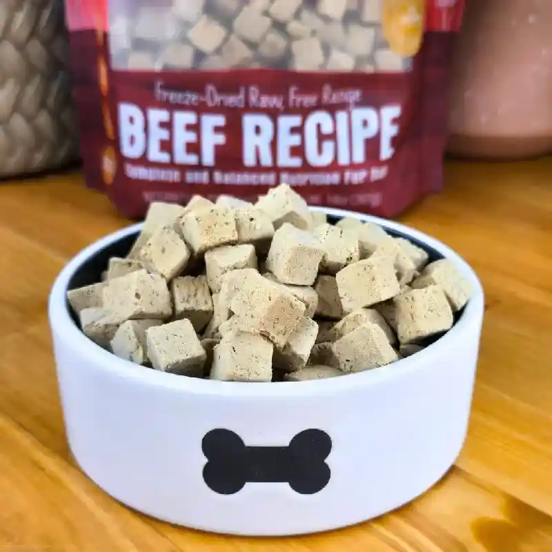Shepherd Boy Farms Freeze-Dried Raw Beef Recipe for Dogs 14oz