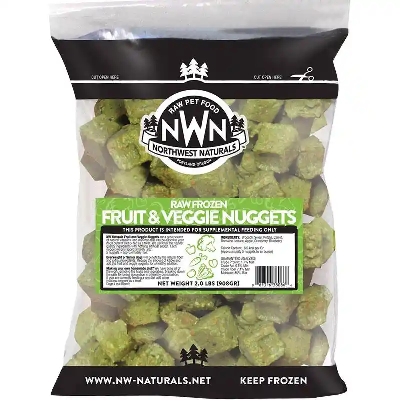 Northwest Nats Frzn Fruit & Veggie Nuggets 2LB