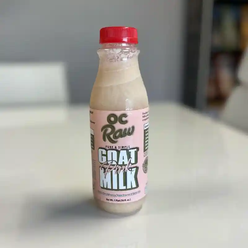 Frozen Pink Goat Milk Quart 32-oz