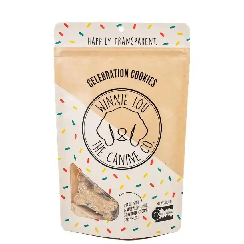 Winnie Lou Celebration Cookies for Dogs 4-oz