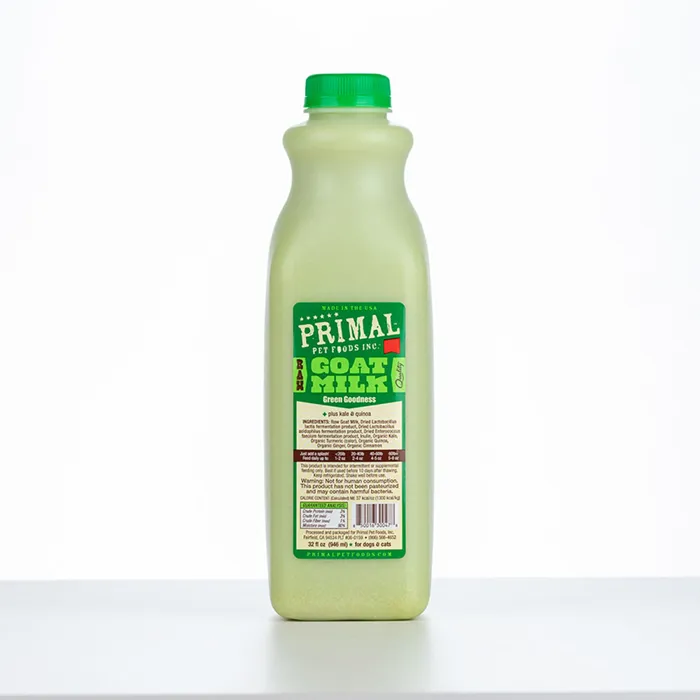 Primal Pet Foods Goat's Milk Green Goddess 32-oz