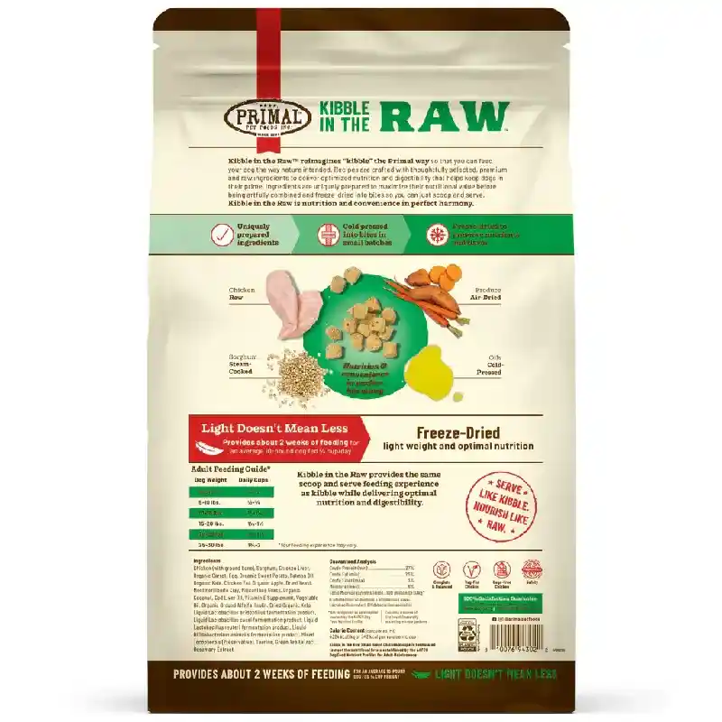 Primal Fd Canine Kitr - Small Breed Recipe 1.5lb