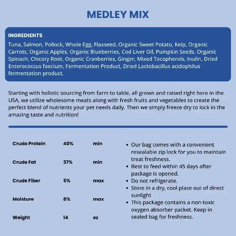 Shepherd Boy Farms Freeze-Dried Fish Recipe 14oz