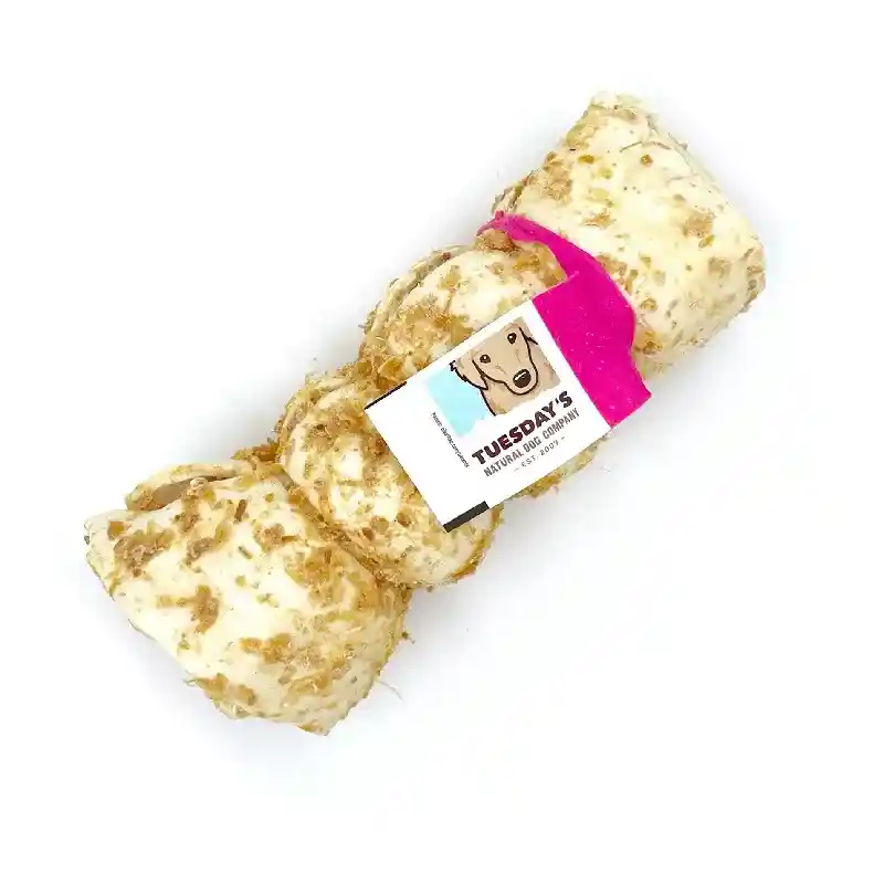 Bully Dusted Beef Cheek Roll 5-6” *NOT RAWHIDE*