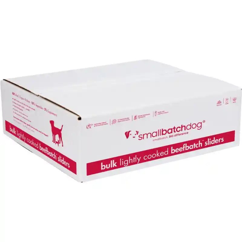 Small Batch Frozen Dog Lightly Cooked Bf Bulk 10#