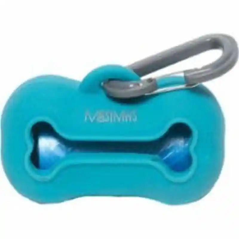 Messy Mutts Waste Bag Holder Blue