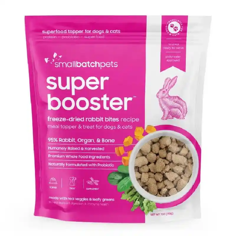 Super Booster Freeze-Dried Rabbit Bites 7-oz