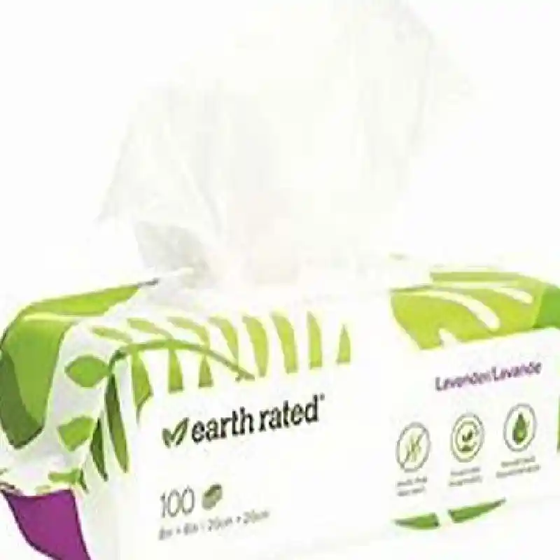 Earth Rated Wipes Lavender 100CT
