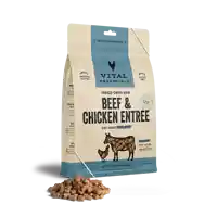 Freeze-dried Raw Beef & Chicken Entree Cat Food Mini Nibs - 8oz