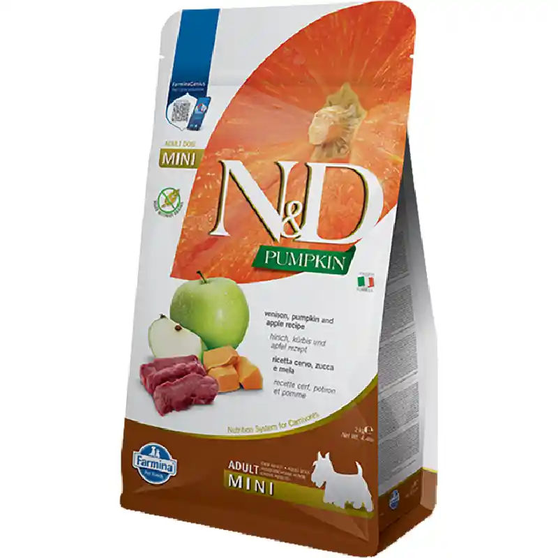 Farmina N&D Pumpkin Venison & Apple Mini Adult Dog Food 5.5LB