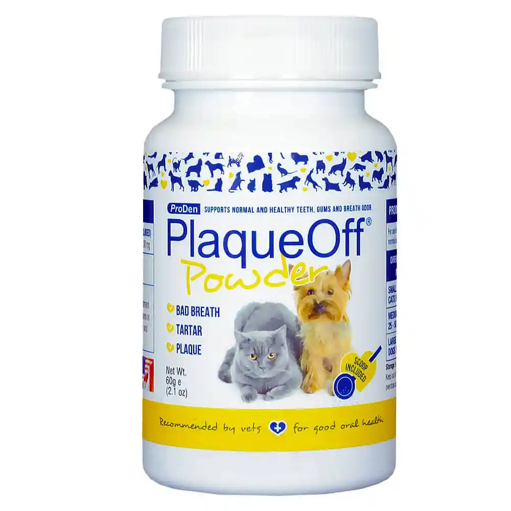 Proden Plaque Off Powder for Dogs & Cats 60G