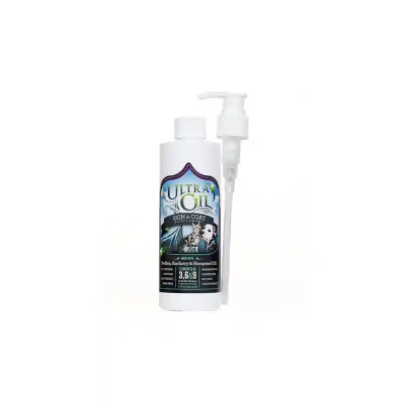 Ultra Oil Skin & Coat Supplement for Dogs & Cats 8-oz