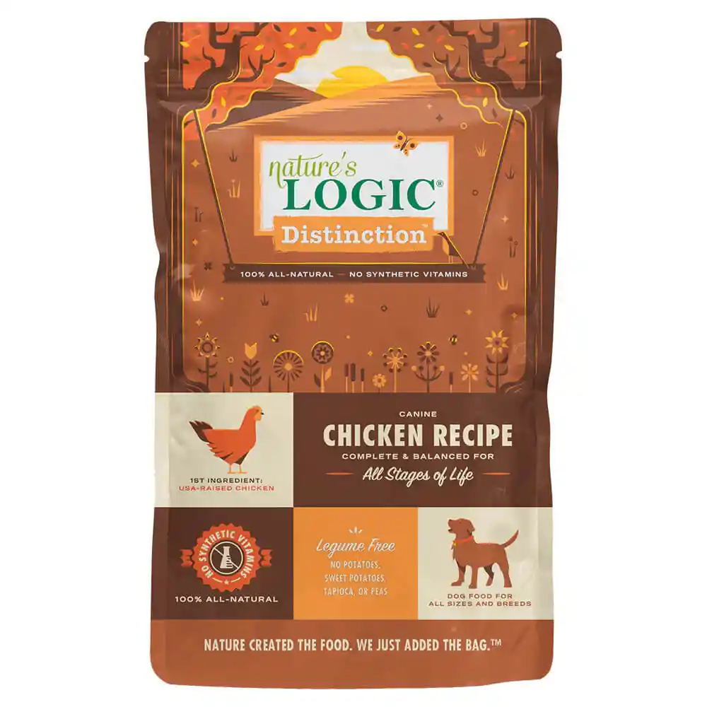 Nature's Logic Dog Distinction Dry Chicken 4.4 Lb