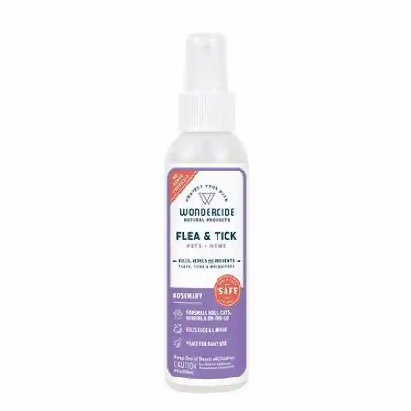 Rosemary F&T Spray for Pets + Home w/ Nat Essential Oils 4-oz