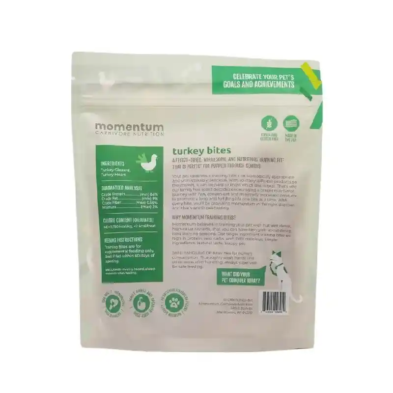 Momentum Treats Training Bites Turkey 2.5oz