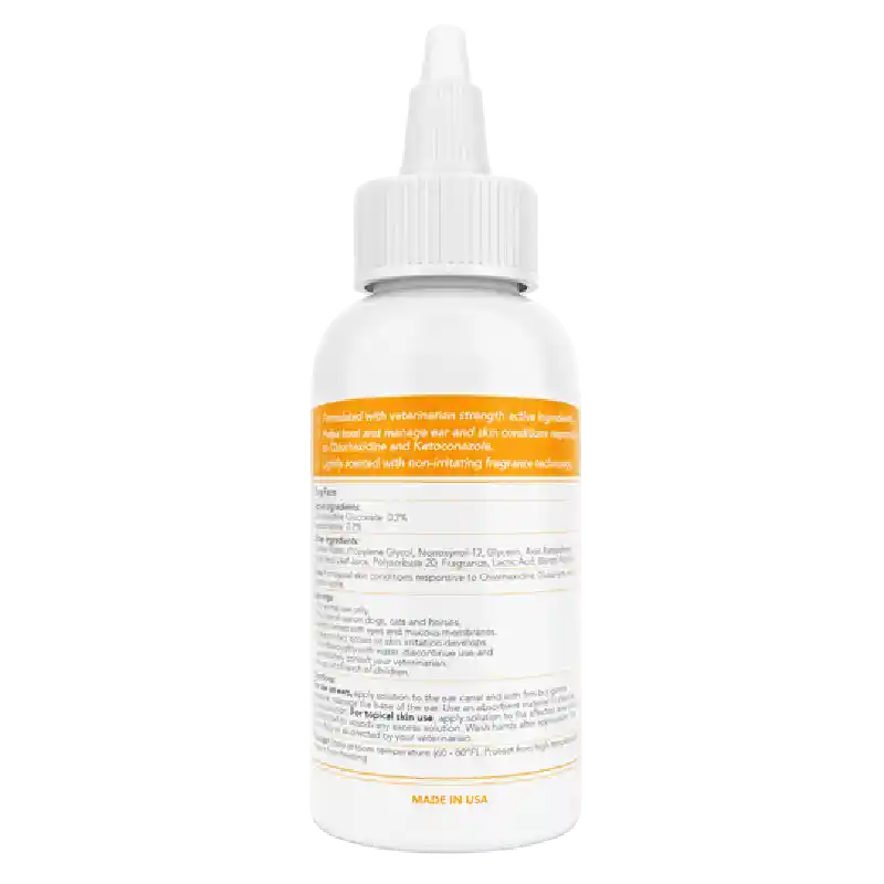 Nootie Dog Dermatology Solutions Ear Flush 4-oz