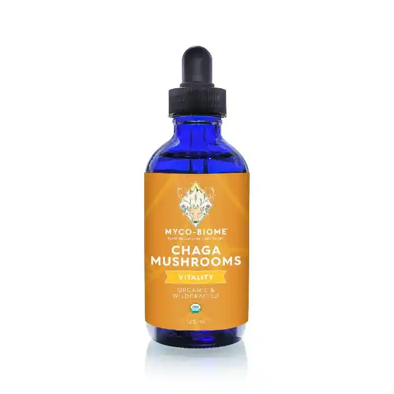 Myco-Biome Organic Chaga Mushrooms “Vitality” 125mL